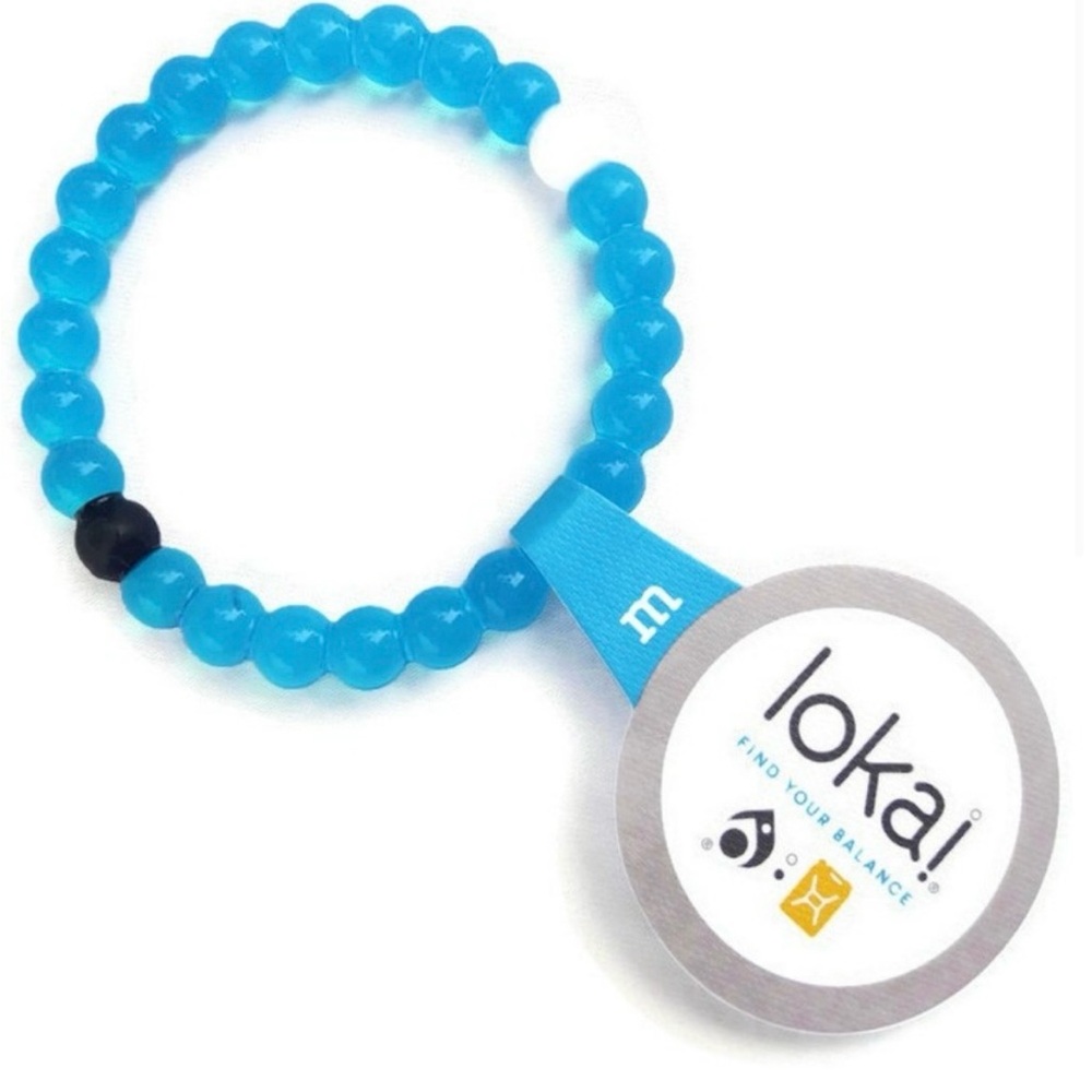 Live Lokai Water Bracelet Find Your Balance Size Medium Wrist Circumference 6.5”